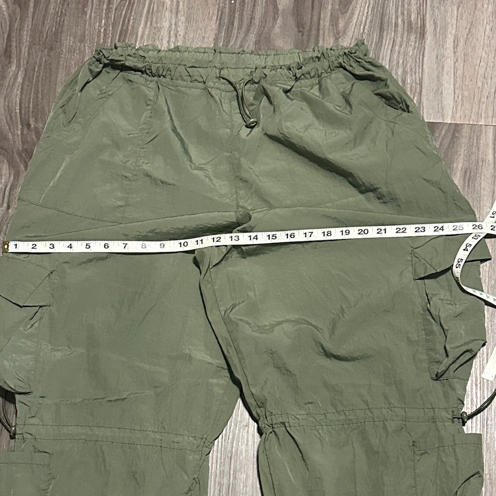 Charlotte Russe Olive Green Cargo Joggers - Picture 4 of 7
